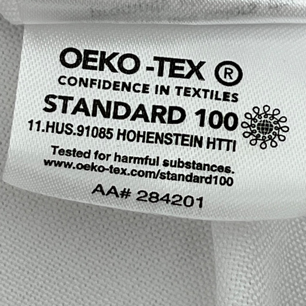 Van Heusen Mens 17.5 Button Down Shirt White Oeko Tex Regular‎ Fit Wrinkle Free - Picture 5 of 10